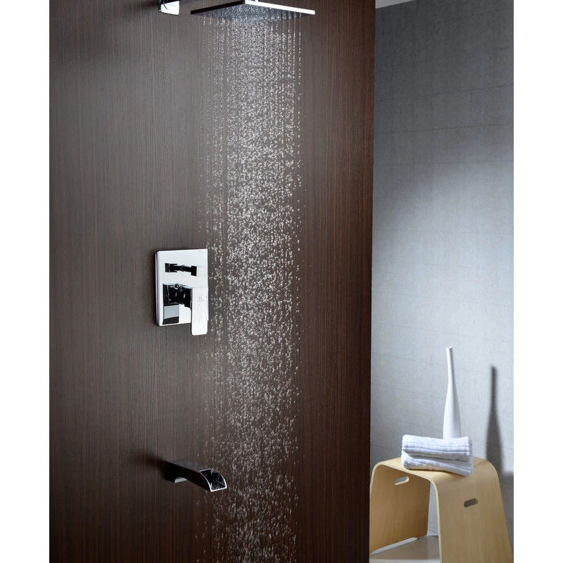 ANZZI Mezzo Series 1-handle 1-spray Tub And Shower Faucet In Polished Chrome - S 2 ANZZI Mezzo Series 1-handle 1-spray Tub And Shower Faucet In Polished Chrome - S - Image 2