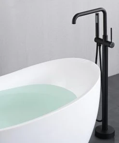 JimsMaison Single Handle Floor Mounted Freestanding Tub Filler With Hand Shower 8 JimsMaison Single Handle Floor Mounted Freestanding Tub Filler With Hand Shower -Moen-shop 0481ec8c03073d61 7692 w800 h800 b0 p0