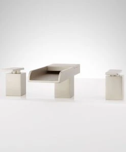 Signature Hardware 924625 Willis Deck Mounted Roman Tub Filler - Brushed Nickel -Moen-shop 0761b2e20128e74a 2048 w800 h800 b0 p0