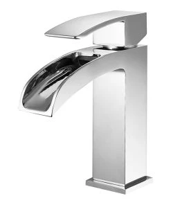 Vinnova Liberty Single-Handle Basin Bathroom Faucet, Polished Chrome