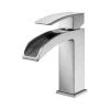 Vinnova Liberty Single-Handle Basin Bathroom Faucet, Satin Nickel