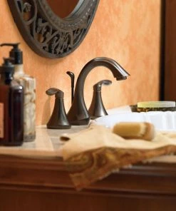 Moen Eva 2-Handle High Arc Bathroom Faucet, Oil Rubbed Bronze -Moen-shop 07f1eb290d80e838 3881 w800 h800 b0 p0