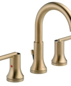 Delta Faucet Delta 3559-MPU Trinsic Widespread Bathroom Faucet - Champagne Bronze