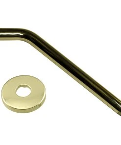 Westbrass 10" Shower Arm In Polished Brass