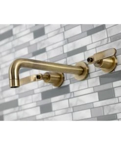 Kingston Brass KS8023KL Two-Handle Wall Mount Tub Faucet, Antique Brass 8 Kingston Brass KS8023KL Two-Handle Wall Mount Tub Faucet, Antique Brass -Moen-shop 0d31eda4013fb6a4 0683 w800 h800 b0 p0