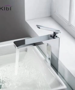 Kibi USA Infinity Single Handle Vessel Sink Faucet KBF1007, Chrome, W/O Drain -Moen-shop 0db179fc0f1b5515 1141 w800 h800 b0 p0