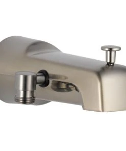 Delta Faucet Delta Diverter Tub Spout, Handshower, Stainless, U1010-SS-PK