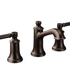 Moen Dartmoor 2-Handle High Arc Bathroom Faucet, Trim Only, Oil Rubbed Bronze