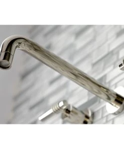 Kingston Brass KS8026ML Two-Handle Wall Mount Tub Faucet, Polished Nickel -Moen-shop 12e14aa4013fbe4e 0683 w800 h800 b0 p0