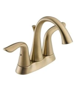 Delta Faucet Delta Lahara 2 Handle Centerset Faucet, Champagne Bronze, 2538-CZMPU-DST