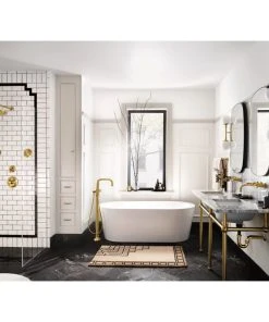 Moen S44507 Colinet Floor Mounted Tub Filler - Matte Black -Moen-shop 1731edb400f1d871 5799 w800 h800 b0 p0