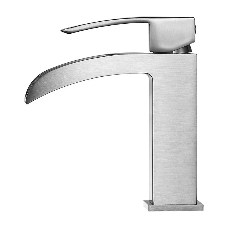 Vinnova Liberty Single-Handle Basin Bathroom Faucet, Satin Nickel 2 Vinnova Liberty Single-Handle Basin Bathroom Faucet, Satin Nickel - Image 2