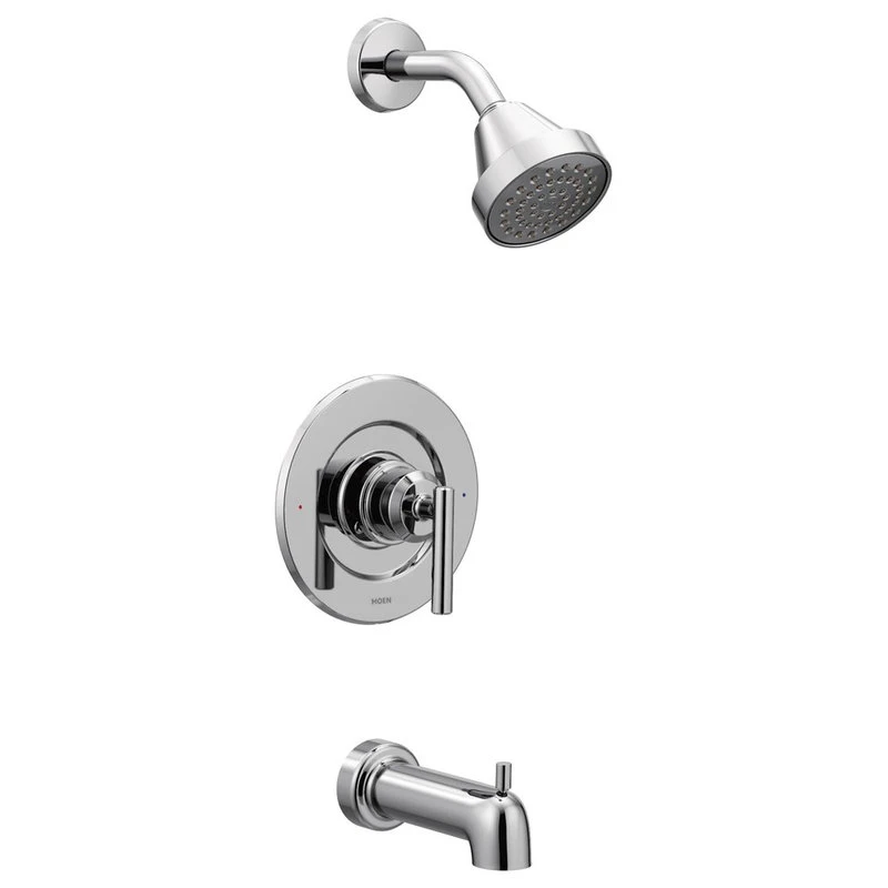 Moen Gibson Chrome Posi-Temp(R Tub/Shower T2903EP 1 Moen Gibson Chrome Posi-Temp(R Tub/Shower T2903EP