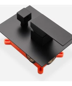 HOMARY Waterfall Wall Mounted Bath Spout Bathtub Faucet With Hand Shower In Matt Black -Moen-shop 187114aa0e7dcc9d 6088 w800 h800 b1 p0