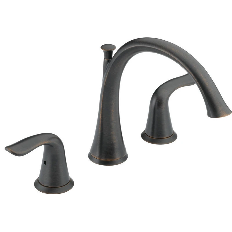 Delta Faucet Delta Lahara Roman Tub Trim, Venetian Bronze, T2738-RB 2 Delta Faucet Delta Lahara Roman Tub Trim, Venetian Bronze, T2738-RB - Image 2