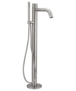 HEATGENE Bathtub Faucet Freestanding Floor Mounted Faucets With Handshower