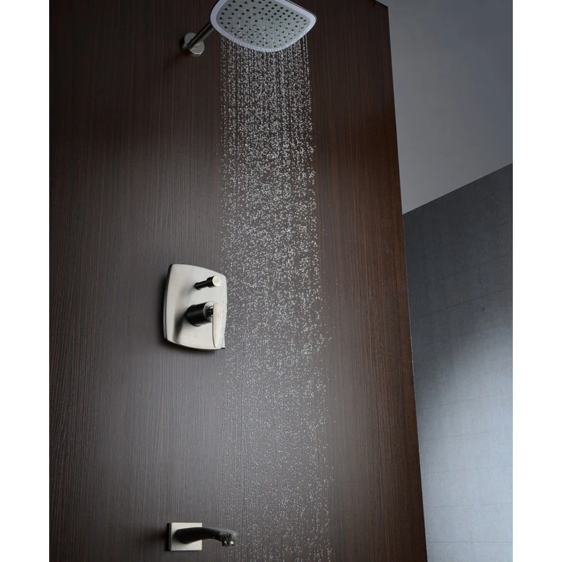 ANZZI Tempo Series 1-Handle 1-Spray Tub And Shower Faucet, Brushed Nickel 3 ANZZI Tempo Series 1-Handle 1-Spray Tub And Shower Faucet, Brushed Nickel - Image 3
