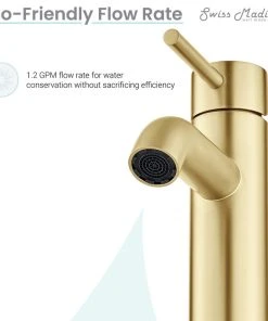 Swiss Madison Ivy Single Hole Single Handle Bathroom Faucet, Brushed Gold 20 Swiss Madison Ivy Single Hole Single Handle Bathroom Faucet, Brushed Gold -Moen-shop 1cd120c702def9a6 3151 w800 h800 b1 p0