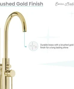 Swiss Madison Ivy Freestanding Bathtub Faucet, Brushed Gold 18 Swiss Madison Ivy Freestanding Bathtub Faucet, Brushed Gold -Moen-shop 22a103da01d48a17 9477 w800 h800 b1 p0