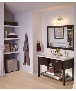 Moen Voss 1-Handle High Arc Bathroom Faucet, Brushed Nickel -Moen-shop 23014fc70d5aa34b 7861 w800 h800 b0 p0