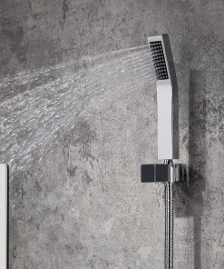 Fontana Showers Fontana Flavia Digital Color Changing LED Rainfall Shower Set, 12" -Moen-shop 23110c0e0e746a4a 0839 w800 h800 b0 p0