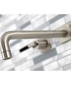Kingston Brass KS6028CKL Wall Mount Tub Faucet, Brushed Nickel -Moen-shop 23c12c49013fb6a5 1404 w800 h800 b0 p0