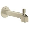 GROHE US Grohe 13 399 Defined 6-7/8" Integrated Diverter Tub Spout - Brushed Nickel