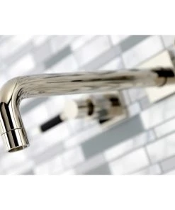 Kingston Brass KS6026DKL Wall Mount Tub Faucet, Polished Nickel -Moen-shop 24c1b20e013fb879 0640 w800 h800 b0 p0