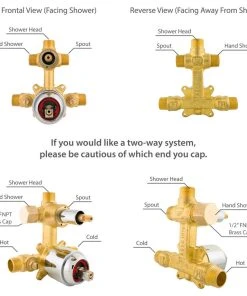 Dyconn Faucet Talise SS312A-BNT 3-Setting Shower Faucet System In Brushed Nickel 8 Dyconn Faucet Talise SS312A-BNT 3-Setting Shower Faucet System In Brushed Nickel -Moen-shop 27112ae90d9e5d5f 0582 w800 h800 b1 p0
