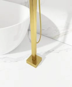 Jims Maison Freestanding Tub Shower Claw Foot Faucet With Handheld Spout, Gold 14 Jims Maison Freestanding Tub Shower Claw Foot Faucet With Handheld Spout, Gold -Moen-shop 27f1a3a402f070f1 5055 w800 h800 b0 p0