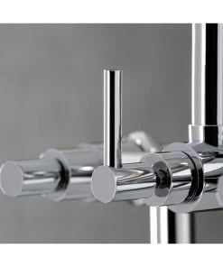 Kingston Brass Aqua Vintage 7" Deck Mount Clawfoot Tub Faucet, Polished Chrome 8 Kingston Brass Aqua Vintage 7" Deck Mount Clawfoot Tub Faucet, Polished Chrome -Moen-shop 280113cf0b521b0d 1978 w800 h800 b0 p0