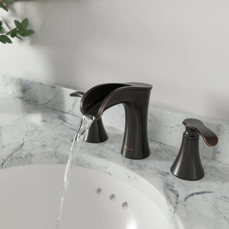 Pfister LF-049-JD Jaida 1.2 (GPM) Widespread Bathroom Faucet - Spot Defense 5 Pfister LF-049-JD Jaida 1.2 (GPM) Widespread Bathroom Faucet - Spot Defense - Image 5