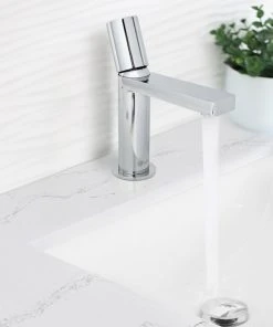 STYLISH Single Handle Modern Bathroom Faucet Basin Sink Faucet, Polished Chrome -Moen-shop 2cf13ebe0ff7c9e0 6174 w800 h800 b0 p0