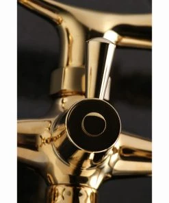 Kingston Brass Kingston Adjustable Center Tub Wall Mount Clawfoot Tub Faucet, Polished Brass 10 Kingston Brass Kingston Adjustable Center Tub Wall Mount Clawfoot Tub Faucet, Polished Brass -Moen-shop 2e81ed2a0ddee1a6 4637 w800 h800 b0 p0