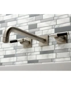 Kingston Brass KS6058CKL Wall Mount Tub Faucet, Brushed Nickel 8 Kingston Brass KS6058CKL Wall Mount Tub Faucet, Brushed Nickel -Moen-shop 2ea1db51013fb859 1392 w800 h800 b0 p0