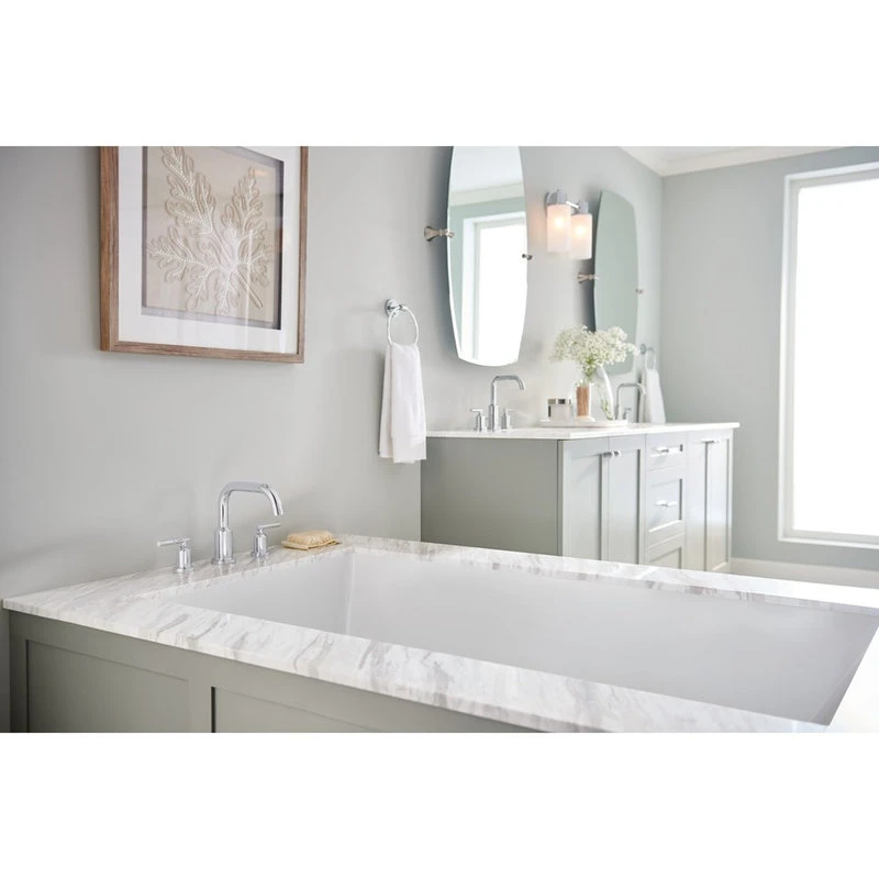 Moen Gibson Chrome Two-Handle Roman Tub Faucet T961 10 Moen Gibson Chrome Two-Handle Roman Tub Faucet T961 - Image 10