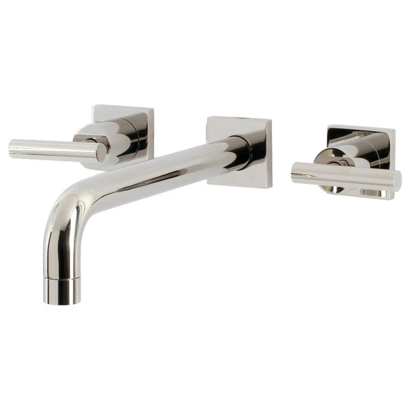 Kingston Brass KS6026CML Wall Mount Tub Faucet, Polished Nickel 1 Kingston Brass KS6026CML Wall Mount Tub Faucet, Polished Nickel