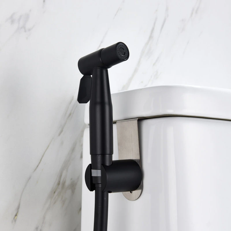 Wellfor Group LLC Wellfor Handheld Bidet Sprayer Attachment For Toilet, Matte Black 2 Wellfor Group LLC Wellfor Handheld Bidet Sprayer Attachment For Toilet, Matte Black - Image 2