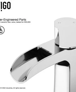 VIGO Paloma Single Hole Bathroom Sink Faucet, Chrome -Moen-shop 32914fd30f4788bf 2885 w800 h800 b1 p0