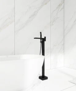 Jims Maison Freestanding Single Handle Clawfoot Tub Faucet, Gold -Moen-shop 332123ed02f07305 5524 w800 h800 b0 p0