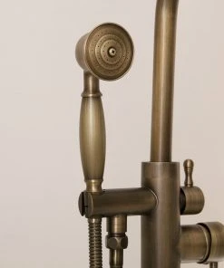 HOMARY Classic Single Handle Swirling Spout Freestanding Tub Faucet, Handshower -Moen-shop 3401e28d021c870f 5876 w800 h800 b0 p0