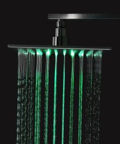 HOMARY LED Brushed Nickel Shower Set 8" Rain Shower & Tub Spout Shower Combo Set, 8" -Moen-shop 360120c30194cde5 8831 w800 h800 b0 p0