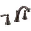 Delta Faucet Delta Woodhurst Bathroom Faucet, Venetian Bronze, 3532LF-RBMPU