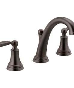 Delta Faucet Delta Woodhurst Bathroom Faucet, Venetian Bronze, 3532LF-RBMPU