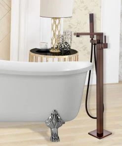 Vanity Art LLC Vanity Art Freestanding Tub Faucet, Brushed Nickel -Moen-shop 3a31d5610dc4d802 1488 w800 h800 b0 p0