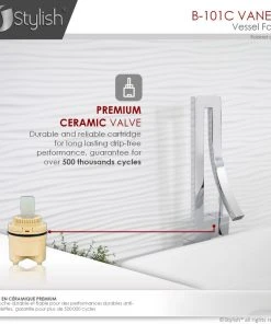 STYLISH Single Handle Bathroom Faucet For Single Hole Brass Vessel Mixer Tap -Moen-shop 3ae17d3200edb5bf 4078 w800 h800 b0 p0