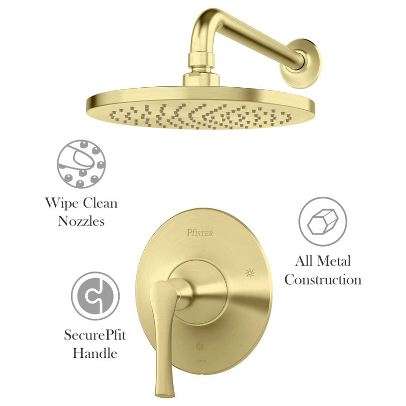 Pfister LG898RH Rhen Tub And Shower Trim Package - Black 3 Pfister LG898RH Rhen Tub And Shower Trim Package - Black - Image 3