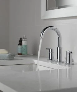 Delta Faucet Delta 35749LF Nicoli 1.2 GPM Widespread Bathroom Faucet - Chrome -Moen-shop 3b31b0a90f9baacc 4755 w800 h800 b0 p0