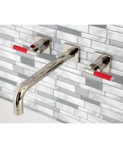 Kingston Brass KS6026CKL Wall Mount Tub Faucet, Polished Nickel 8 Kingston Brass KS6026CKL Wall Mount Tub Faucet, Polished Nickel -Moen-shop 3b61c5f6013fb690 0530 w800 h800 b0 p0