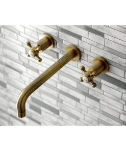 Kingston Brass KS8023BX Two-Handle Wall Mount Tub Faucet, Antique Brass 9 Kingston Brass KS8023BX Two-Handle Wall Mount Tub Faucet, Antique Brass -Moen-shop 3cb148b6013fb64e 0641 w800 h800 b0 p0